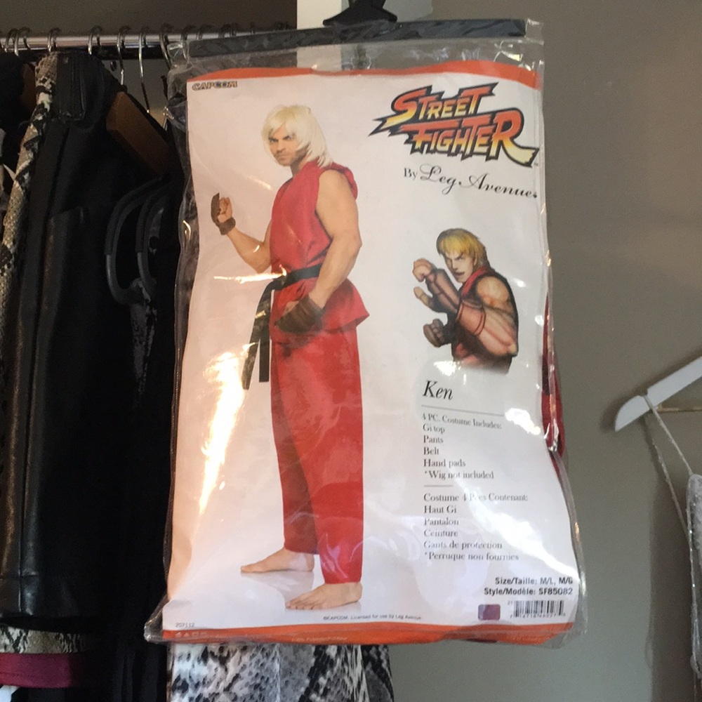 Street Fighter Ken Costume